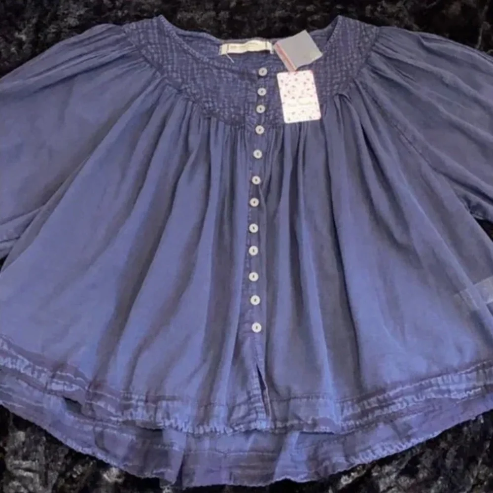 NWT Free People Cool Meadow Top. S - Picture 4 of 10